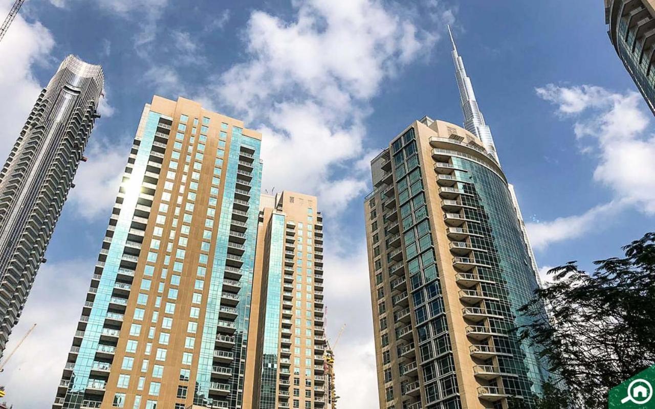 דובאי The Residences Tower - Full Burj Khalfa View מראה חיצוני תמונה