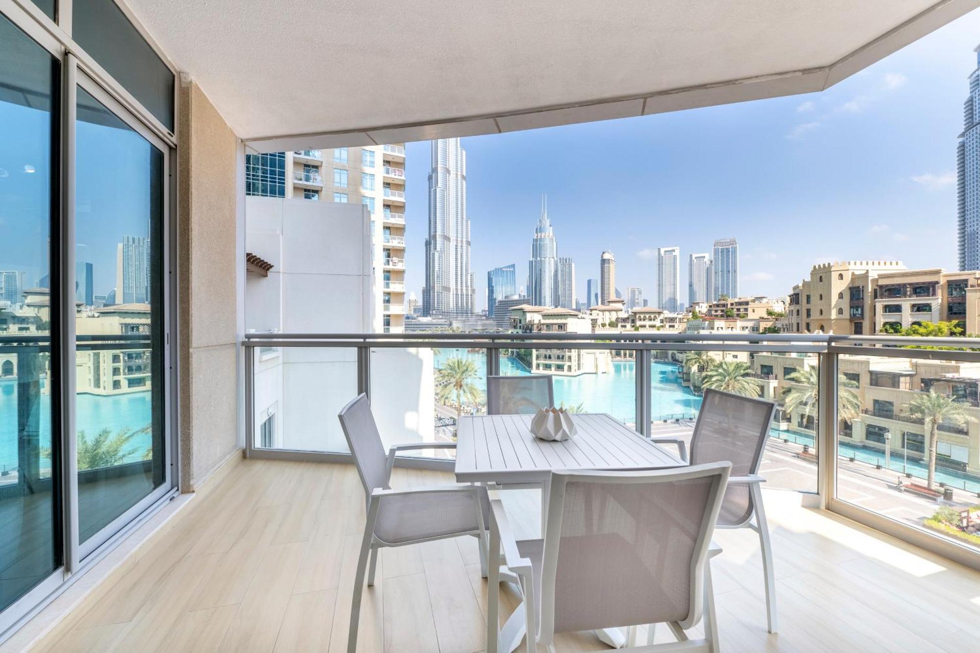 דובאי The Residences Tower - Full Burj Khalfa View מראה חיצוני תמונה