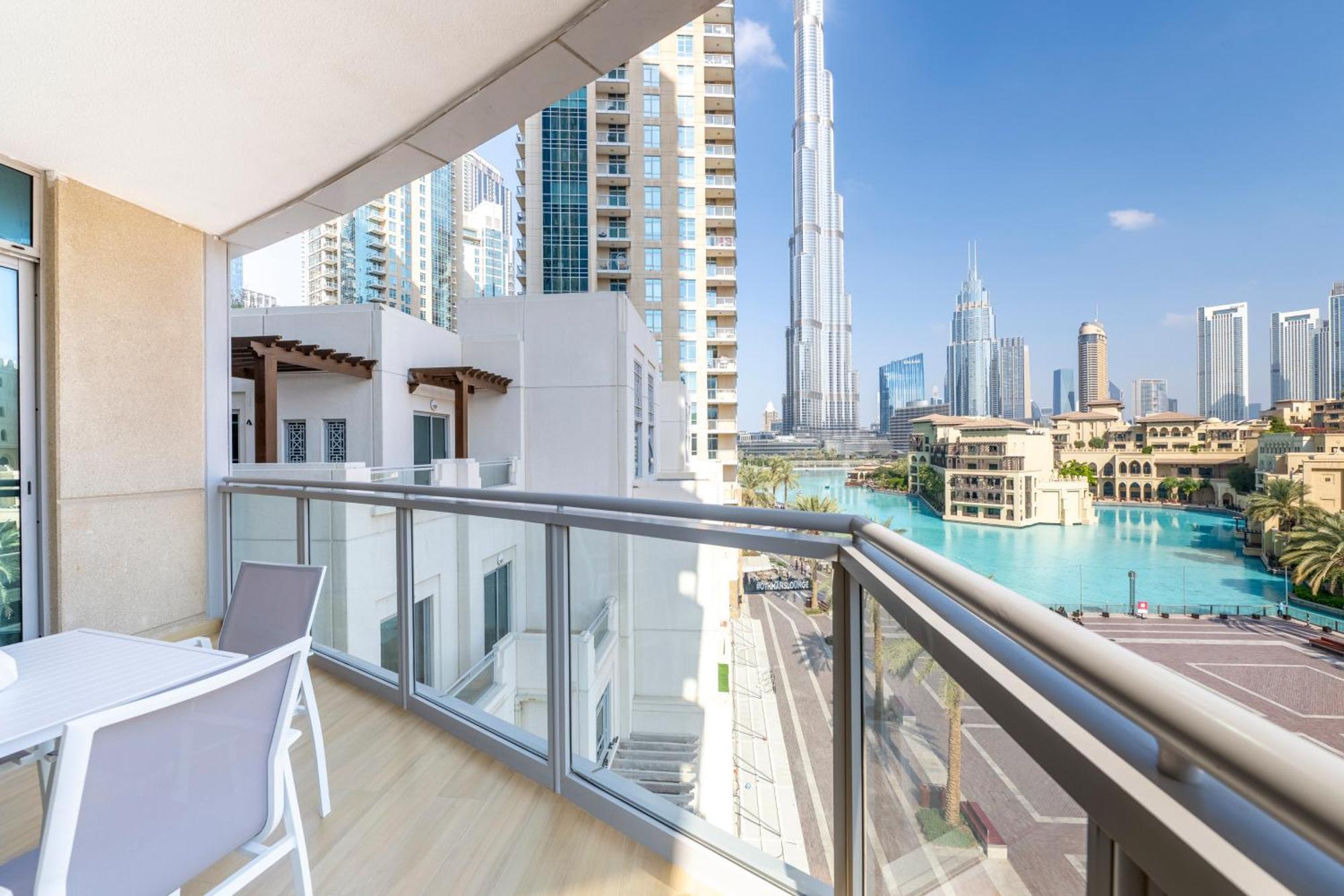 דובאי The Residences Tower - Full Burj Khalfa View מראה חיצוני תמונה