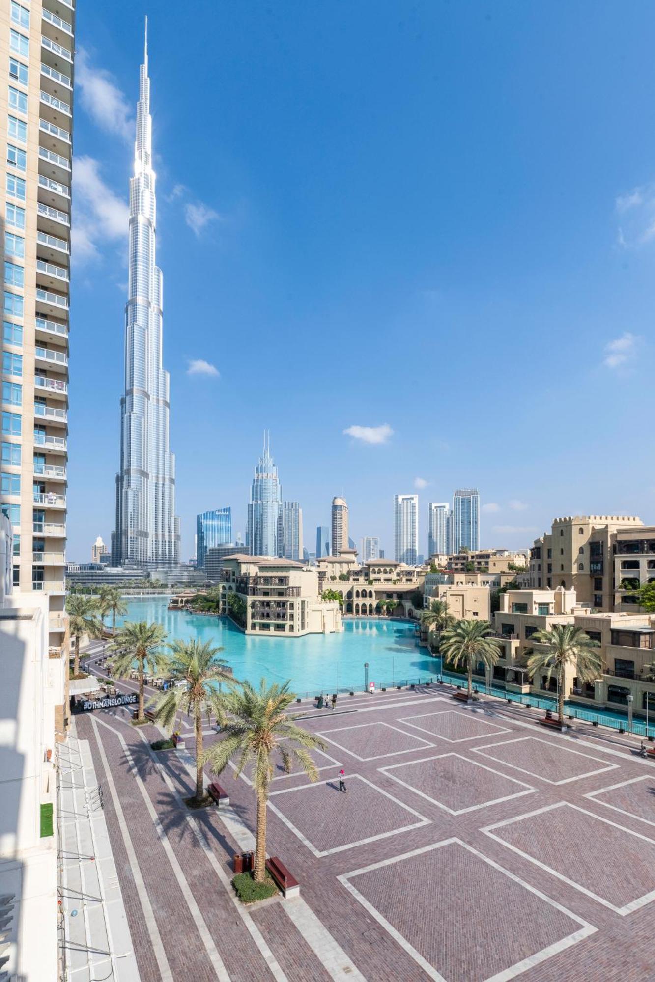 דובאי The Residences Tower - Full Burj Khalfa View מראה חיצוני תמונה